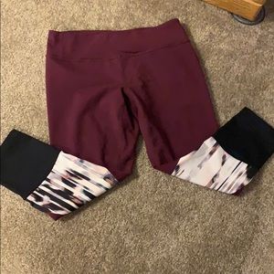 Zella Workout Bottoms, Cropped